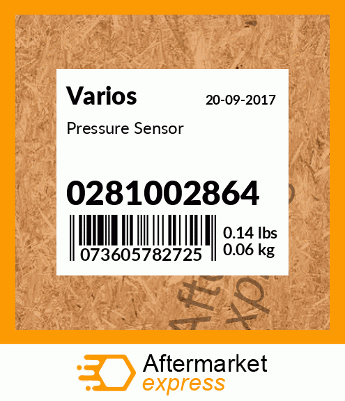 Spare part 0281002864 + Pressure Sensor