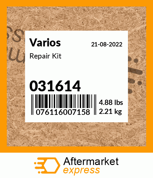 Spare part 031614 + Repair Kit