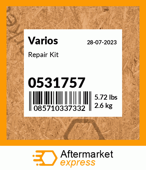 Spare part 0531757 + Repair Kit