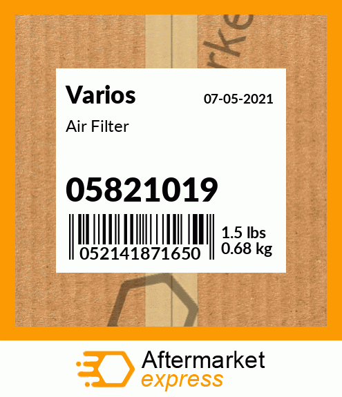 Spare part 05821019 + Air Filter