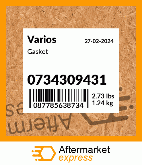 Spare part 0734309431 + Gasket