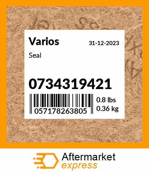 Spare part 0734319421 + Seal