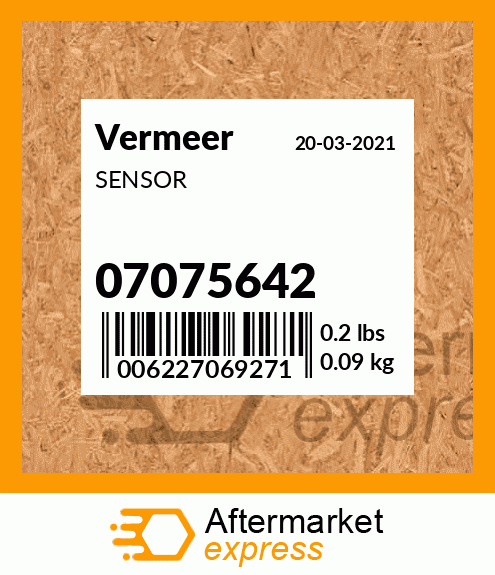 Spare part 07075642 + SENSOR