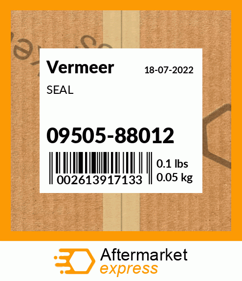 Spare part 09505-88012 + SEAL