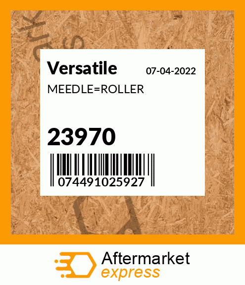 Spare part 23970 + MEEDLE_ROLLER