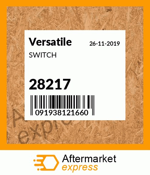 Spare part 28217 + SWITCH