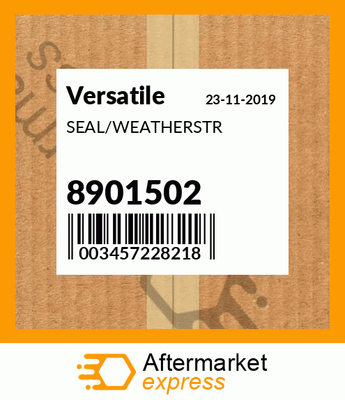 Spare part 8901502 + SEAL/WEATHERSTR