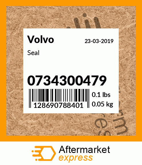 Spare part 0734300479 + Seal