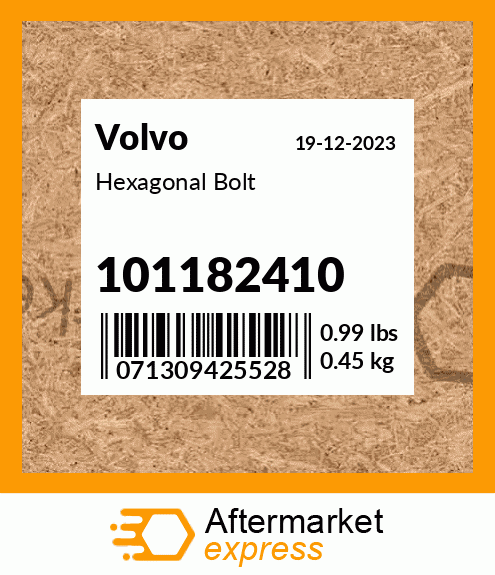 Spare part 101182410 + Hexagonal Bolt