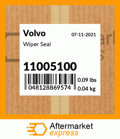 Spare part 11005100 + Wiper Seal