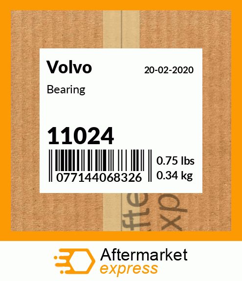 Spare part 11024 + Bearing