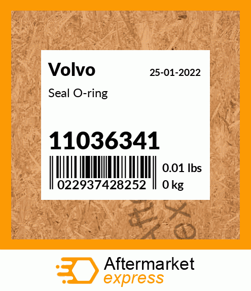 Spare part 11036341 + Seal O-ring