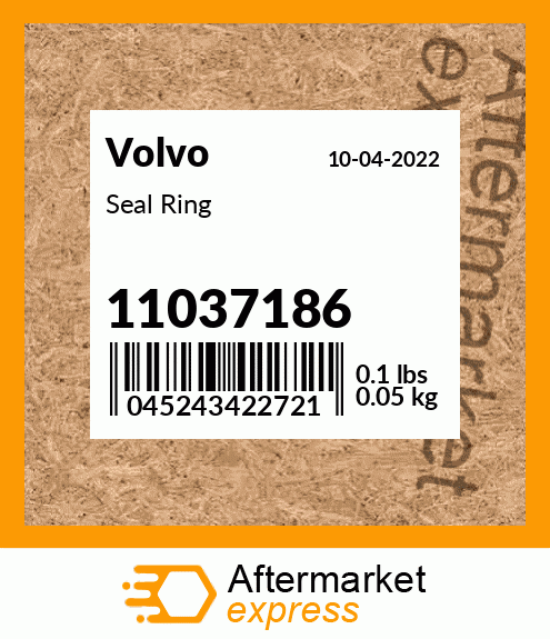 Spare part 11037186 + Seal Ring