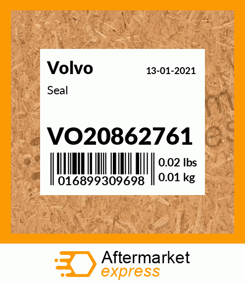 Spare part VO20862761 + Seal