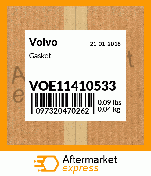 Spare part VOE11410533 + Gasket