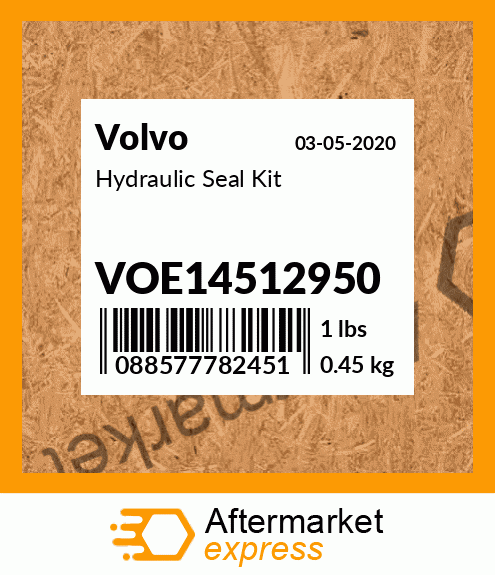 Spare part VOE14512950 + Hydraulic Seal Kit