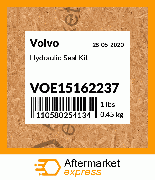 Spare part VOE15162237 + Hydraulic Seal Kit