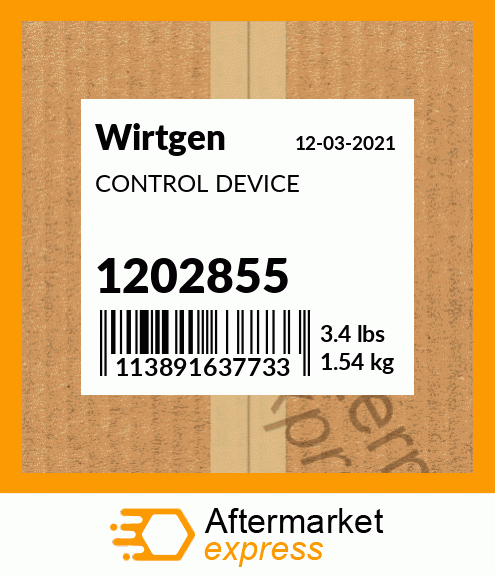 Spare part 1202855 + CONTROL DEVICE