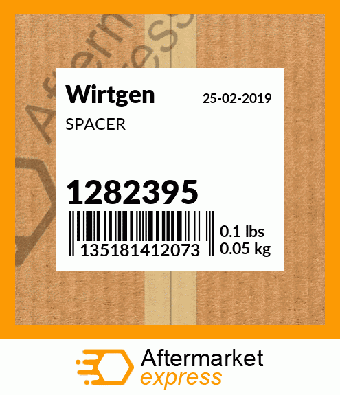 Spare part 1282395 + SPACER