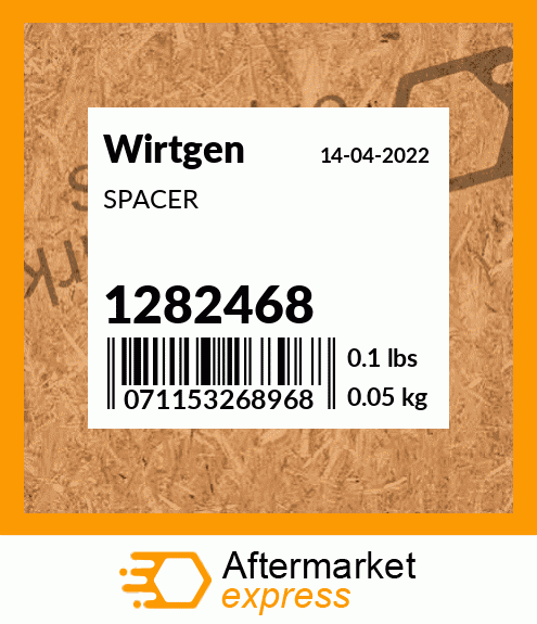 Spare part 1282468 + SPACER