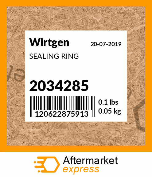 Spare part 2034285 + SEALING RING