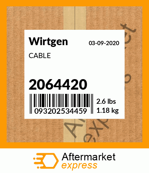 Spare part 2064420 + CABLE