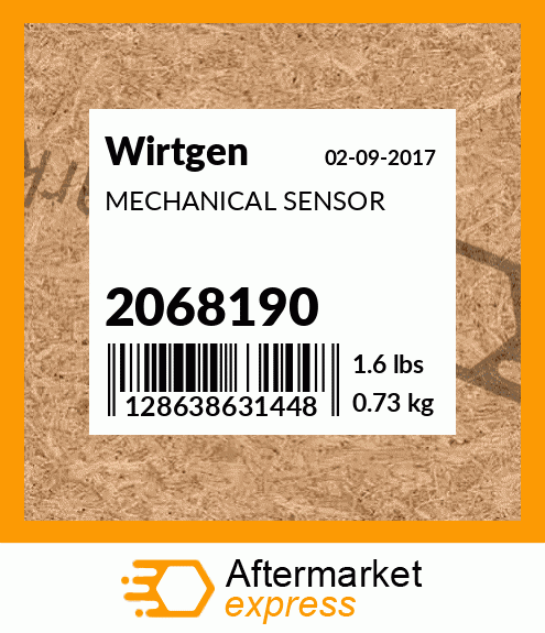 Spare part 2068190 + MECHANICAL SENSOR