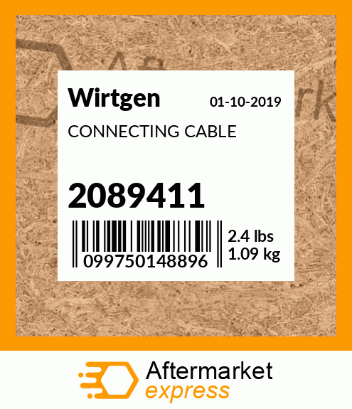 Spare part 2089411 + CONNECTING CABLE