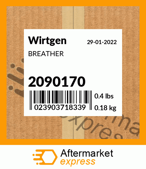 Spare part 2090170 + BREATHER