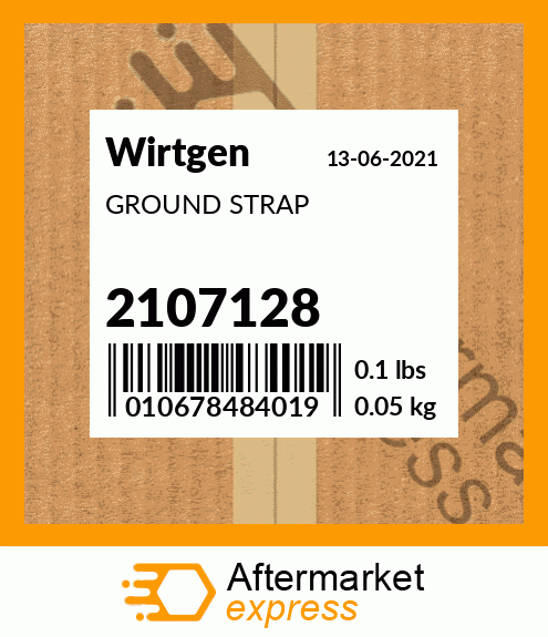 Spare part 2107128 + GROUND STRAP