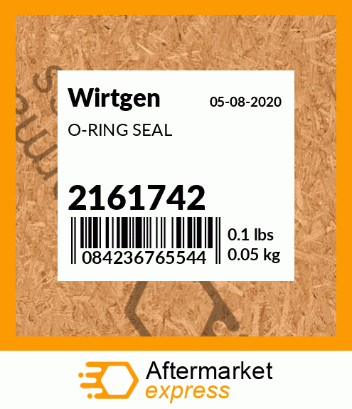 Spare part 2161742 + O-RING SEAL