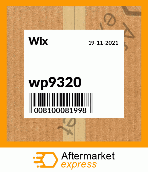 Spare part wp9320 + wp9320