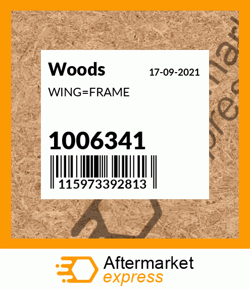 Spare part 1006341 + WING_FRAME