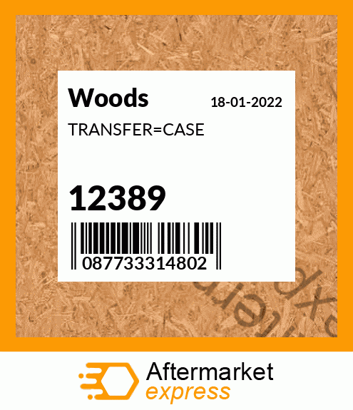 Spare part 12389 + TRANSFER_CASE