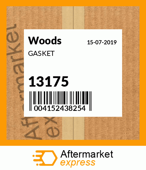 Spare part 13175 + GASKET