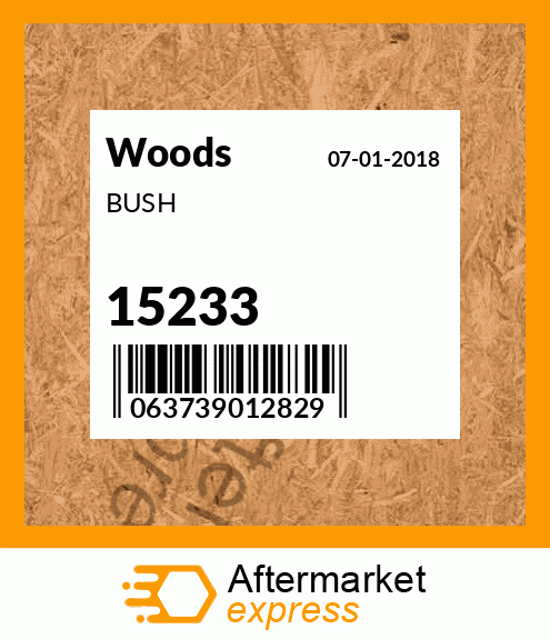 Spare part 15233 + BUSH