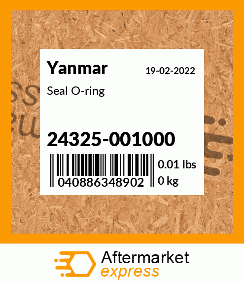 Spare part 24325-001000 + Seal O-ring