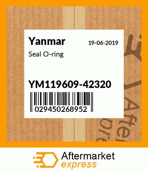 Spare part YM119609-42320 + Seal O-ring