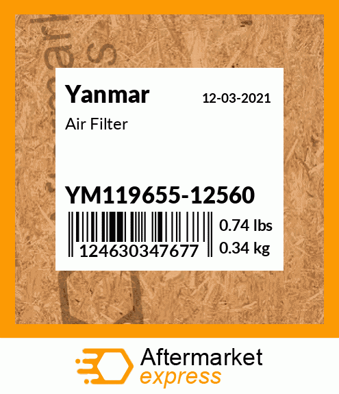 Spare part YM119655-12560 + Air Filter