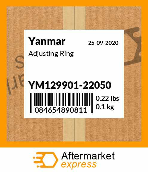 Spare part YM129901-22050 + Adjusting Ring