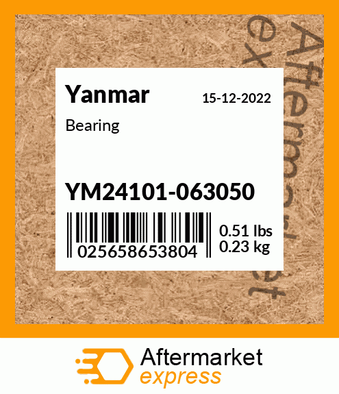 Spare part YM24101-063050 + Bearing