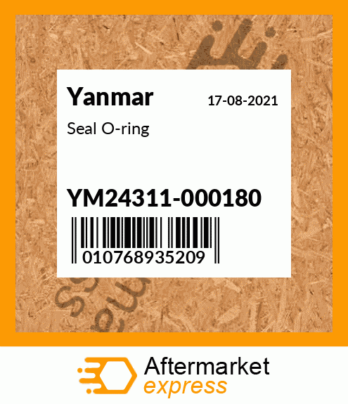 Spare part YM24311-000180 + Seal O-ring