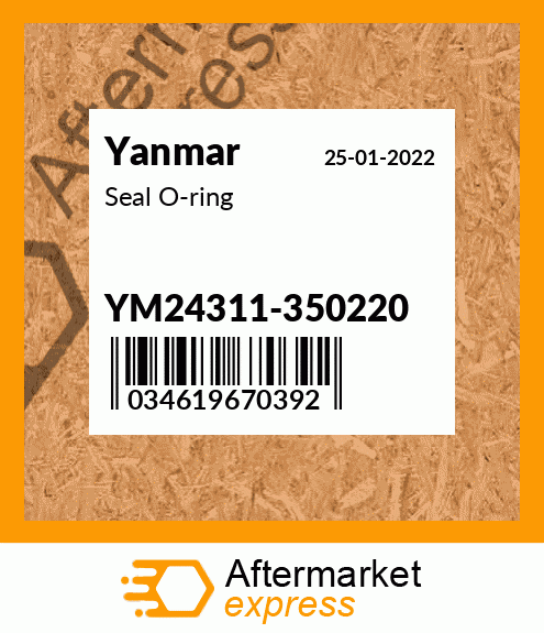 Spare part YM24311-350220 + Seal O-ring