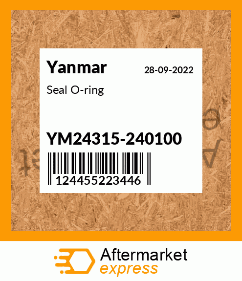 Spare part YM24315-240100 + Seal O-ring