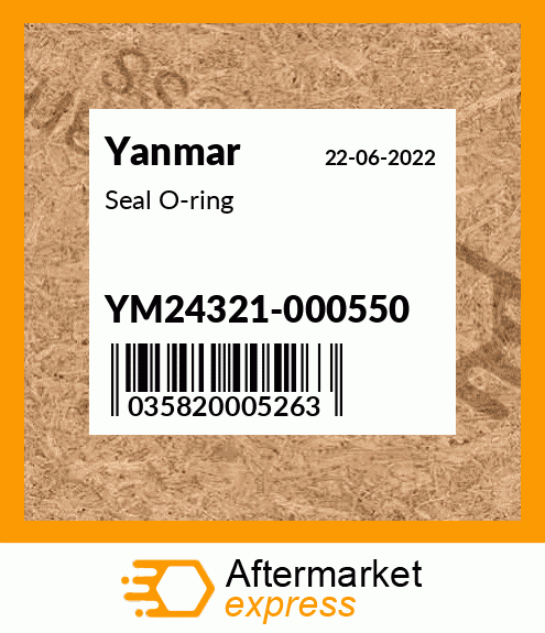 Spare part YM24321-000550 + Seal O-ring