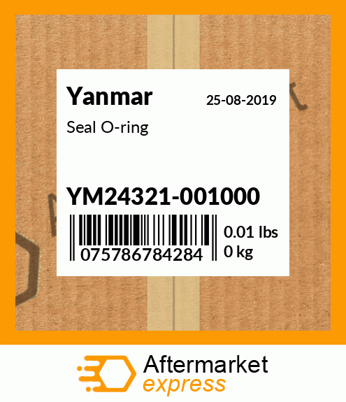 Spare part YM24321-001000 + Seal O-ring