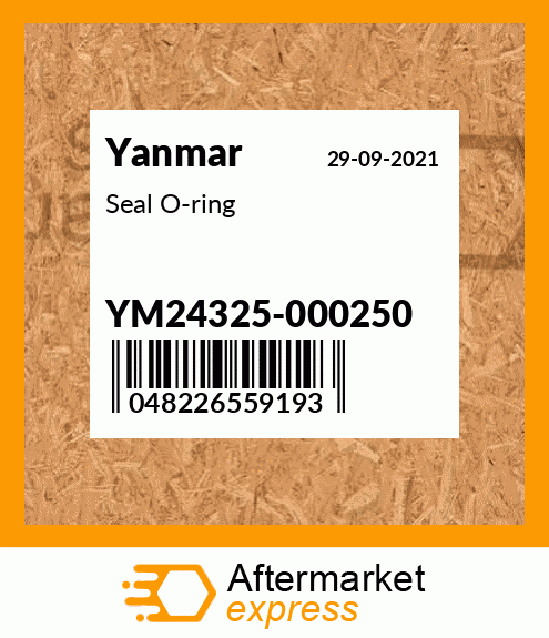 Spare part YM24325-000250 + Seal O-ring