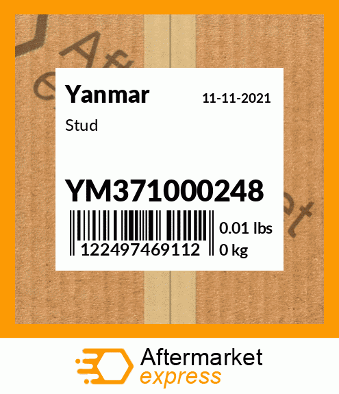 Spare part YM371000248 + Stud