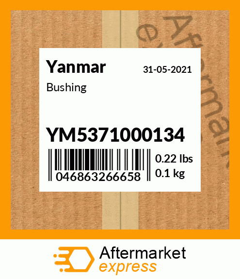 Spare part YM5371000134 + Bushing