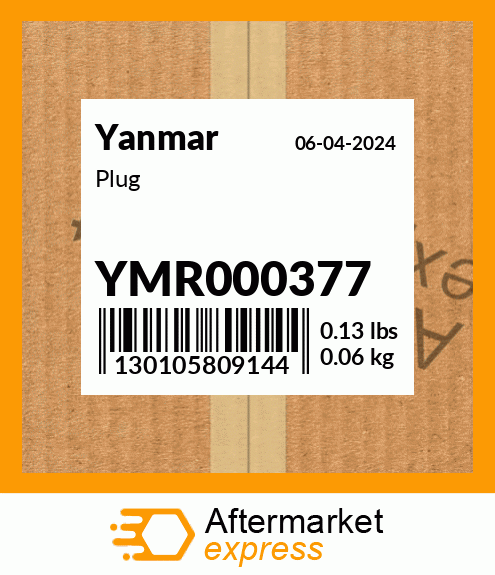 Spare part YMR000377 + Plug